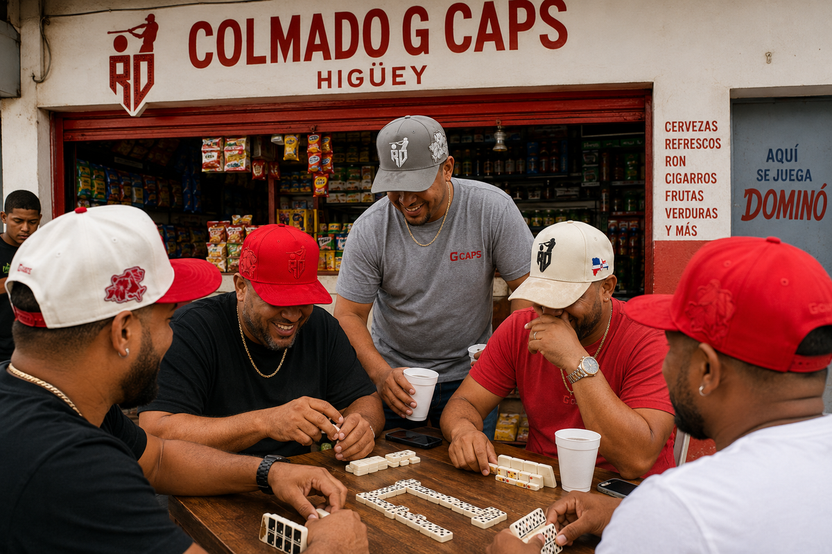 Colmado G CAPS Higuey domino - hero GCAPS