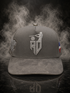 Gorra dominicana GCAPS La Cordillera gris con bordado RD