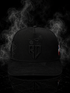 Gorra dominicana GCAPS Quisqueyan Night negra con bordado RD